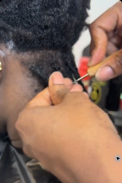 First party Empress Locs corrective crochet maintenance work